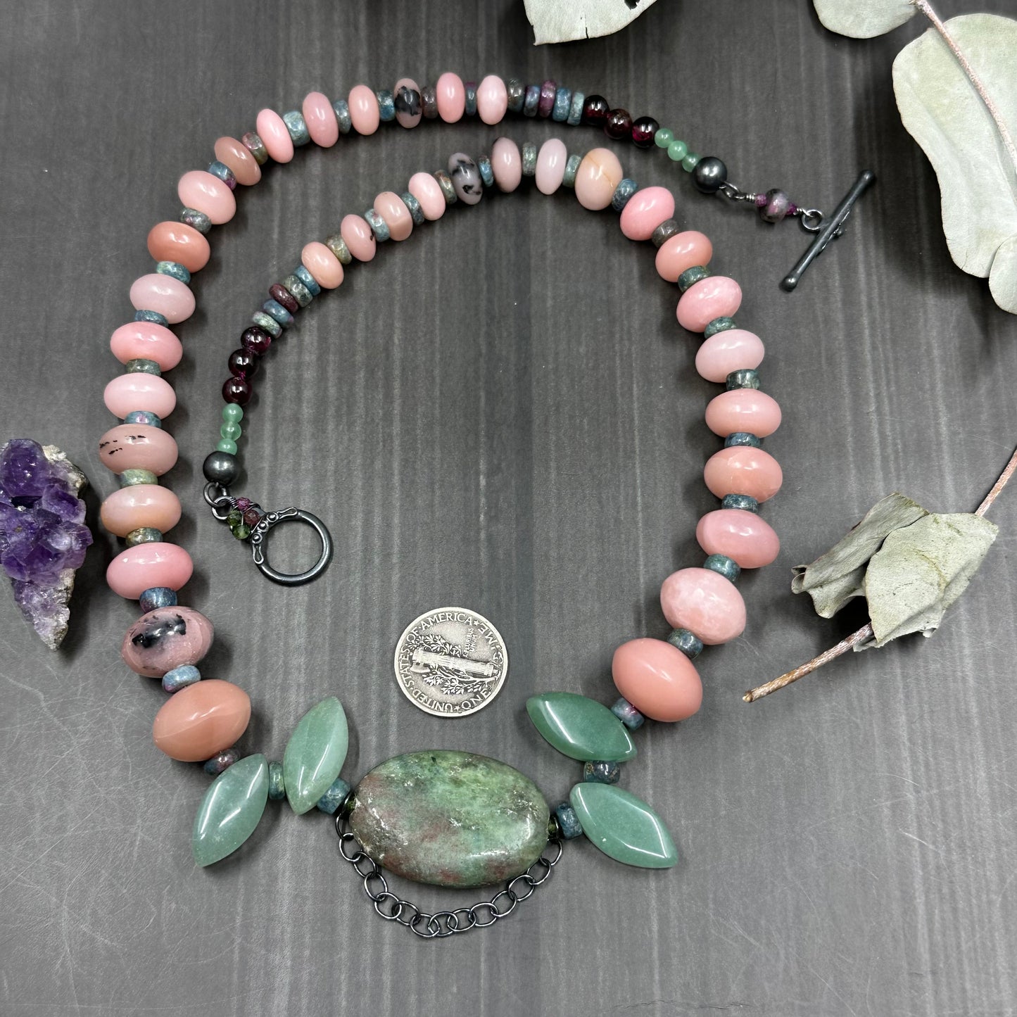 Necklace Inspired by The Swing in Sterling Silver