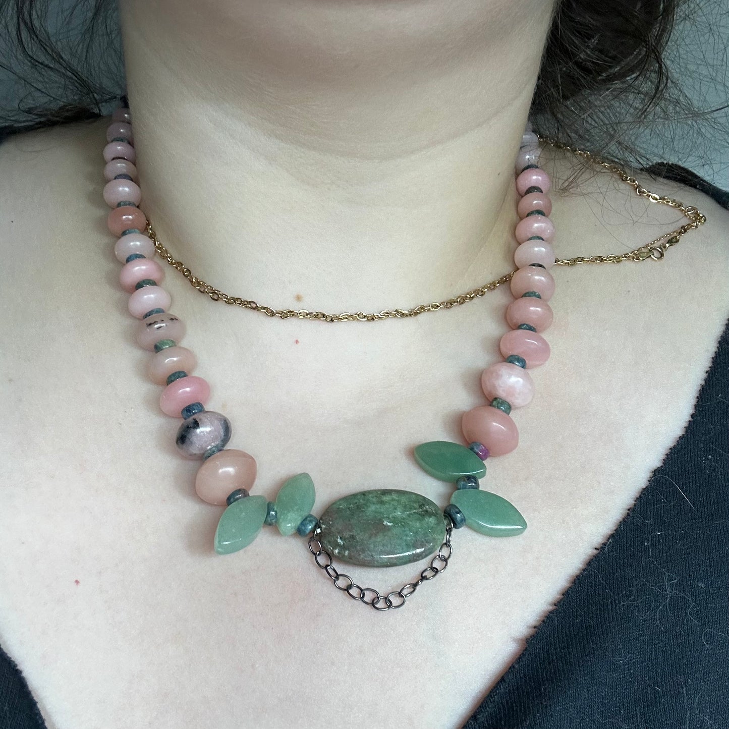 Necklace Inspired by The Swing in Sterling Silver