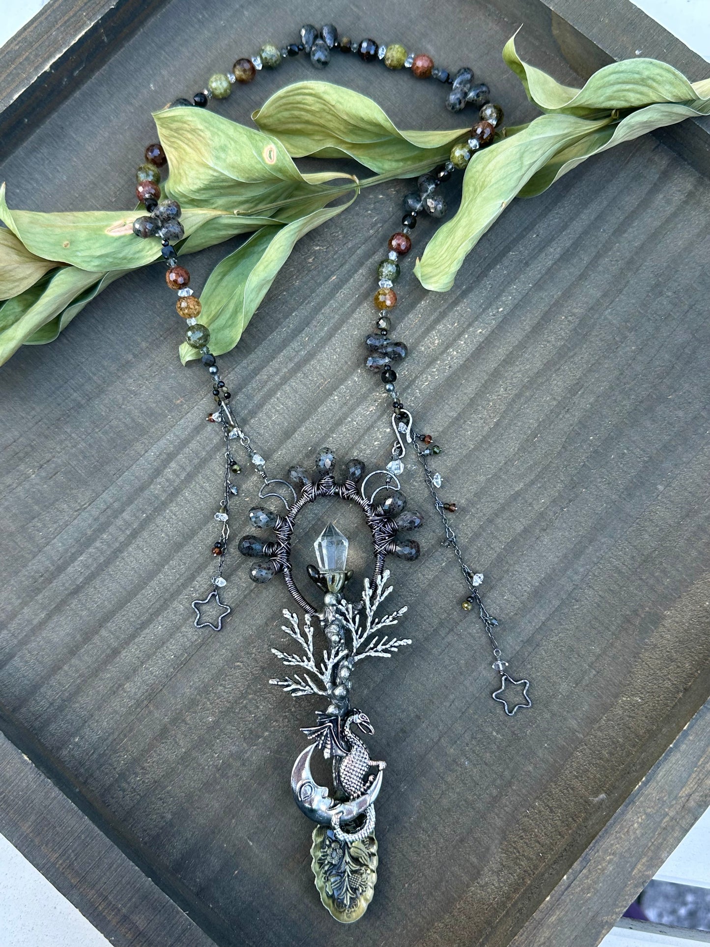 Celestial Dragon Pendant, Necklace, and Showpiece