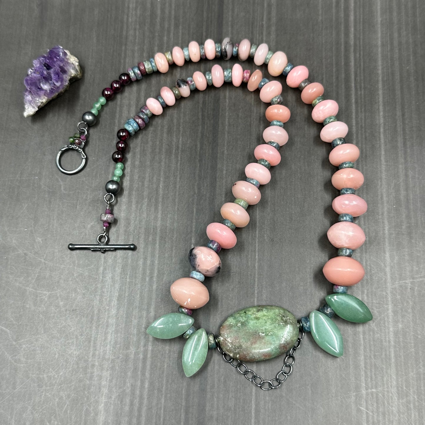 Necklace Inspired by The Swing in Sterling Silver