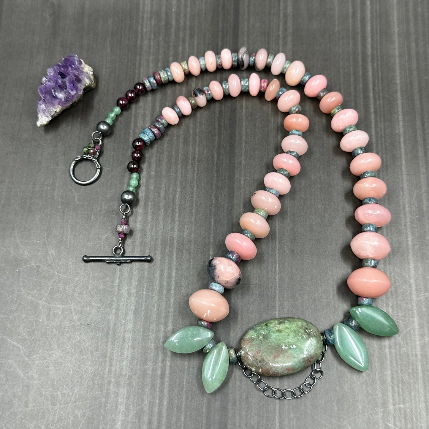 Necklace Inspired by The Swing in Sterling Silver
