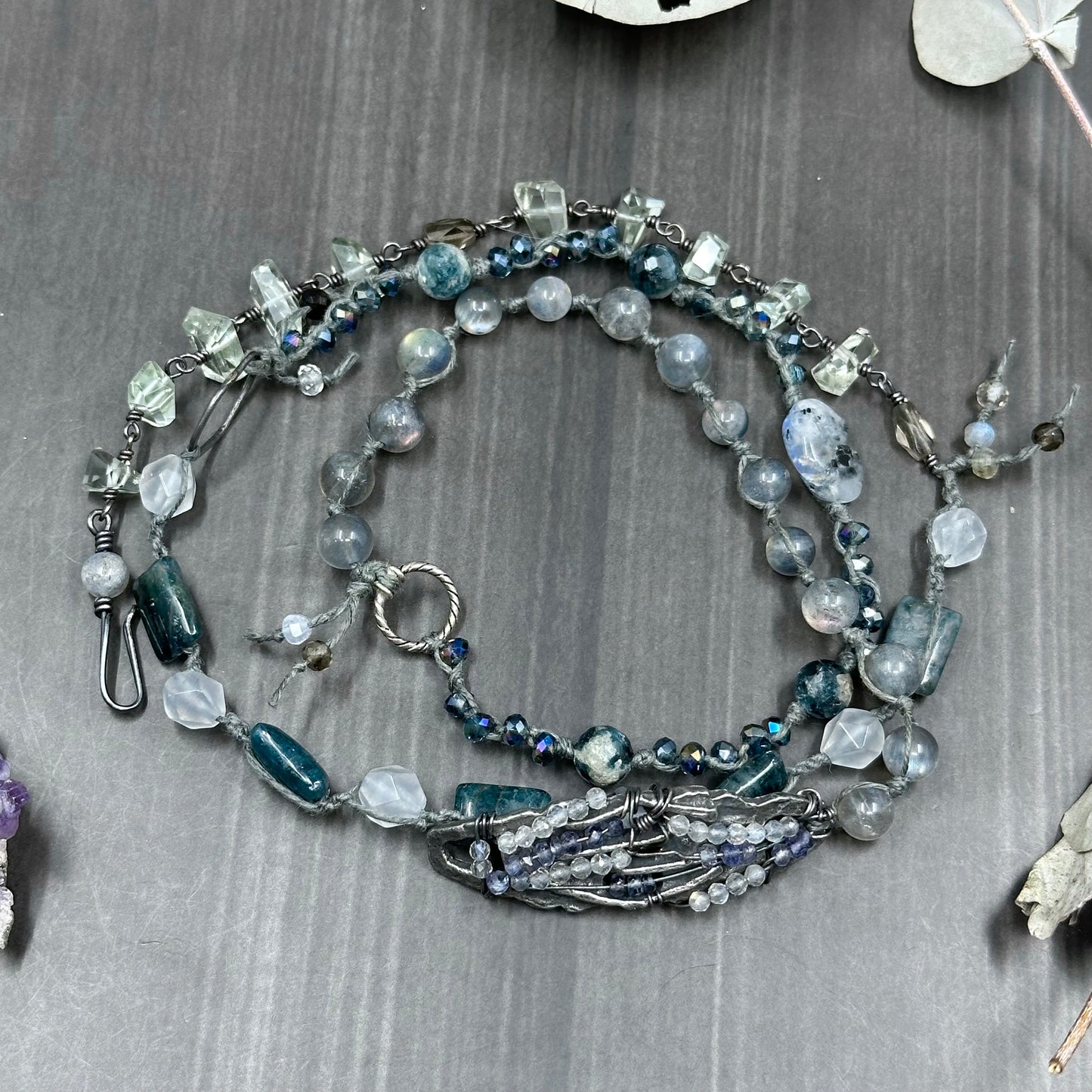Mystic Wrap Bracelet with Stunning Gems