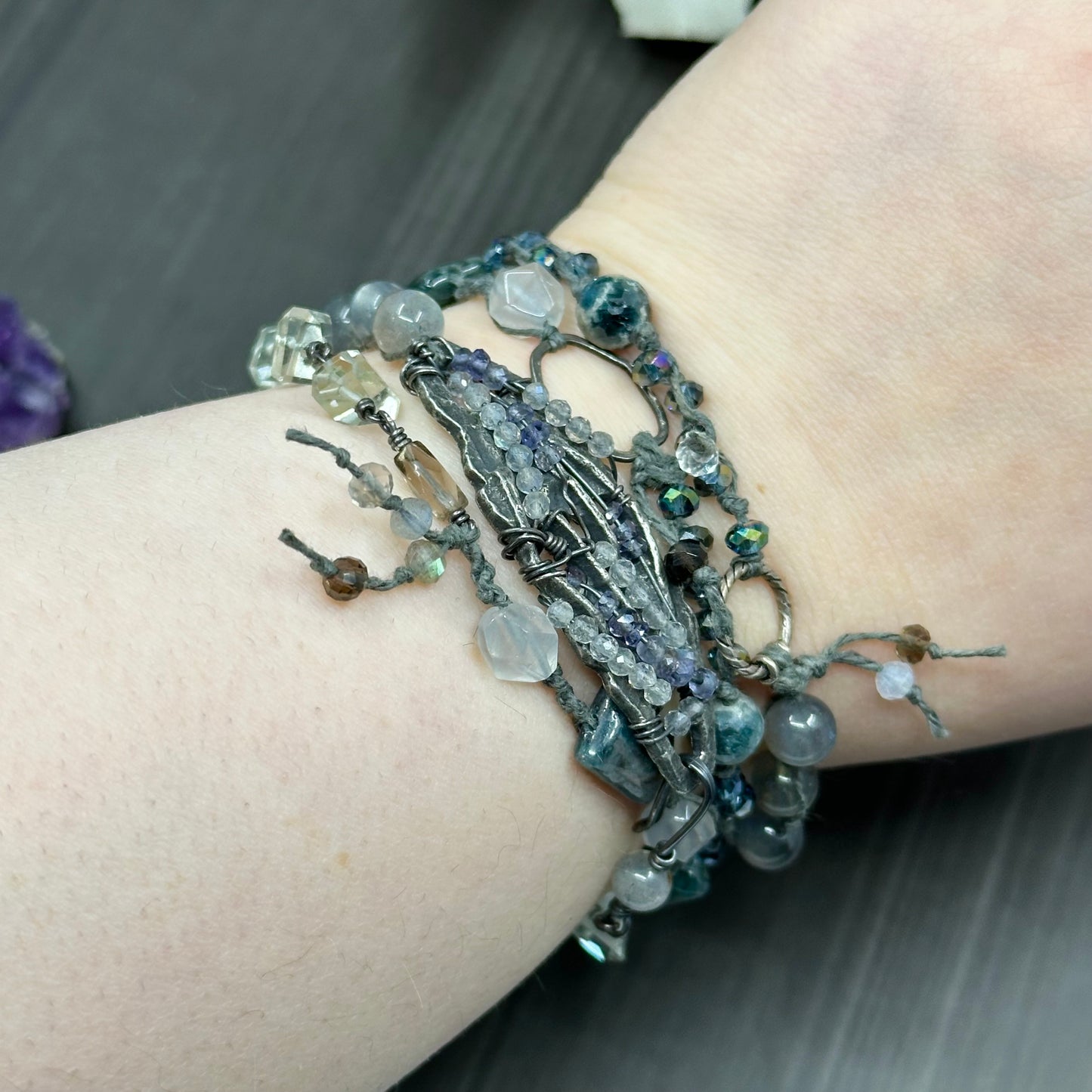 Mystic Wrap Bracelet with Stunning Gems