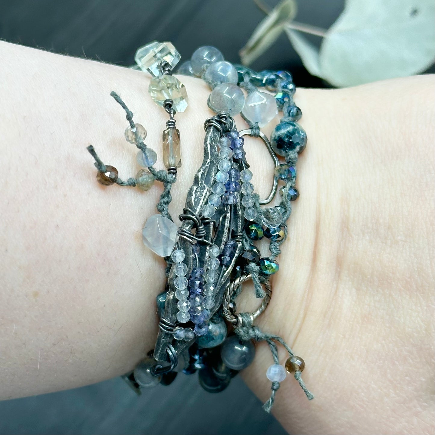 Mystic Wrap Bracelet with Stunning Gems