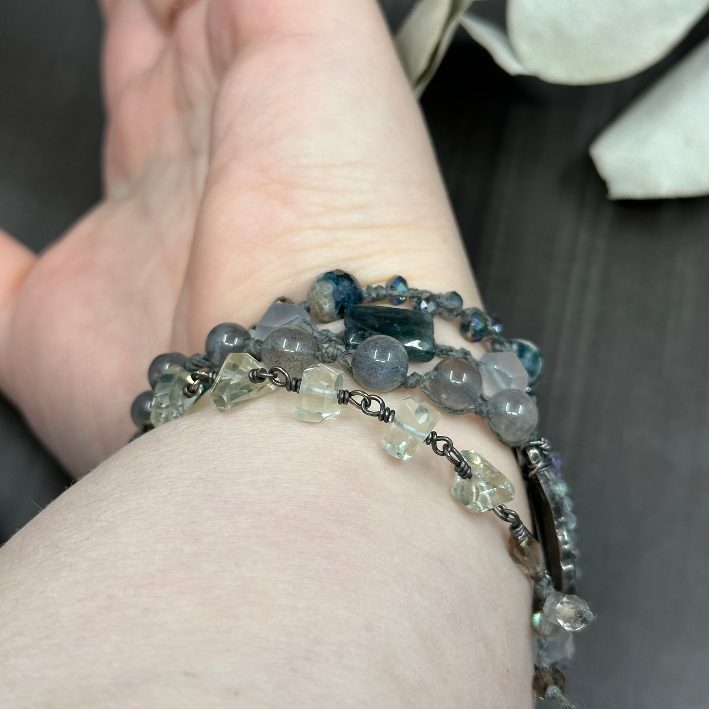 Mystic Wrap Bracelet with Stunning Gems