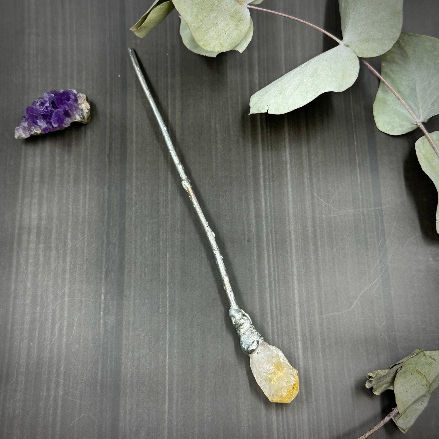 Citrine Hair Stick