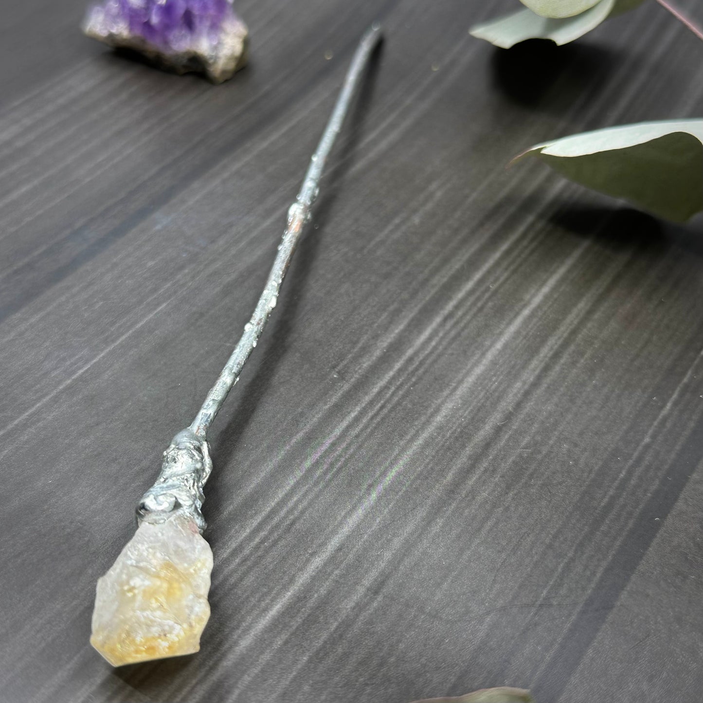 Citrine Hair Stick