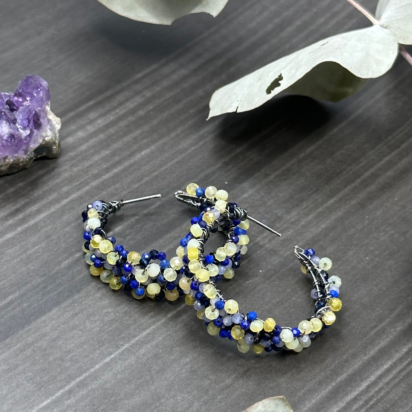 Starry Night Inspired Earrings