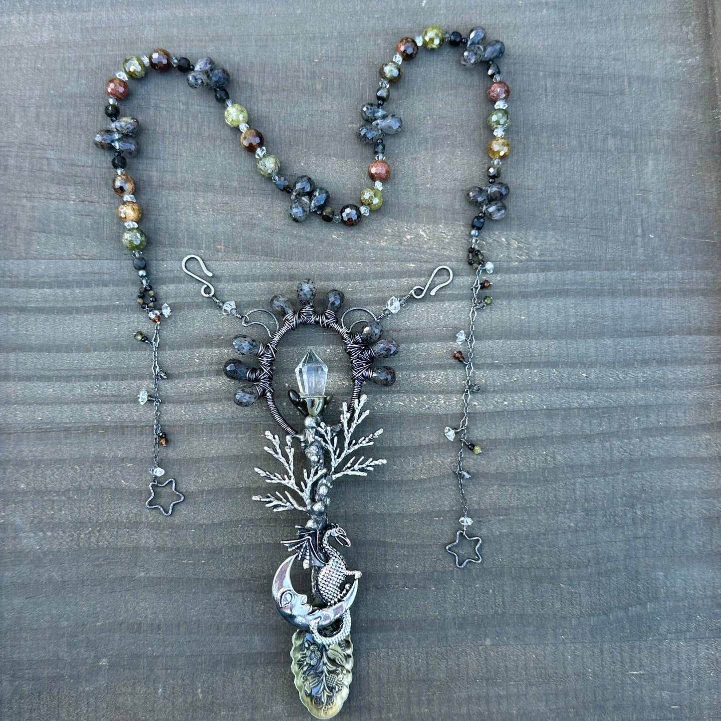 Celestial Dragon Pendant, Necklace, and Showpiece