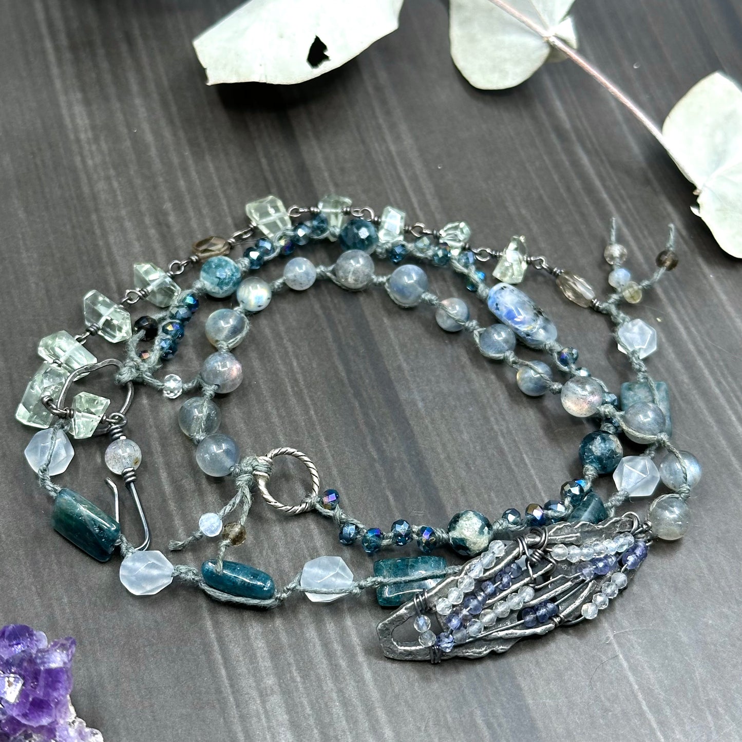 Mystic Wrap Bracelet with Stunning Gems