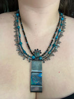 Load image into Gallery viewer, Triple Strand Statement Necklace
