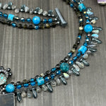 Load image into Gallery viewer, Triple Strand Statement Necklace
