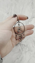 Load and play video in Gallery viewer, Dragon Hoard Silver Earrings
