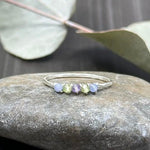 Load image into Gallery viewer, August Birthstone Stacking Rings - Made To Order
