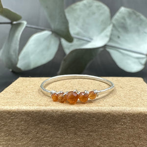 January Birthstone Stacking Rings - Made To Order