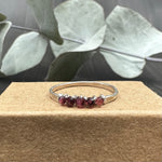 Load image into Gallery viewer, January Birthstone Stacking Rings - Made To Order
