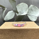 Load image into Gallery viewer, February Birthstone Stacking Rings - Made To Order
