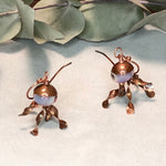 Load image into Gallery viewer, Copper Jellyfish earrings
