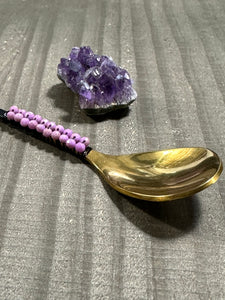 Wrapped Sugar Scrub Spoon - Made To Order