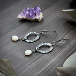 Load image into Gallery viewer, Sterling Silver and Pearl Earrings
