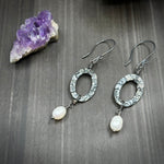 Load image into Gallery viewer, Sterling Silver and Pearl Earrings
