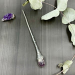 Load image into Gallery viewer, Amethyst Hair Stick
